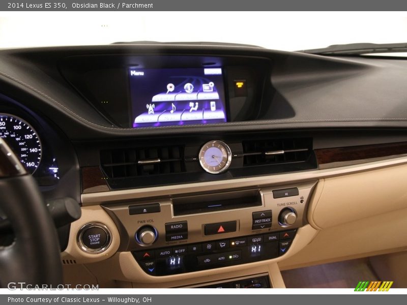 Obsidian Black / Parchment 2014 Lexus ES 350