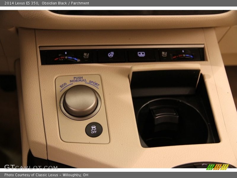 Obsidian Black / Parchment 2014 Lexus ES 350