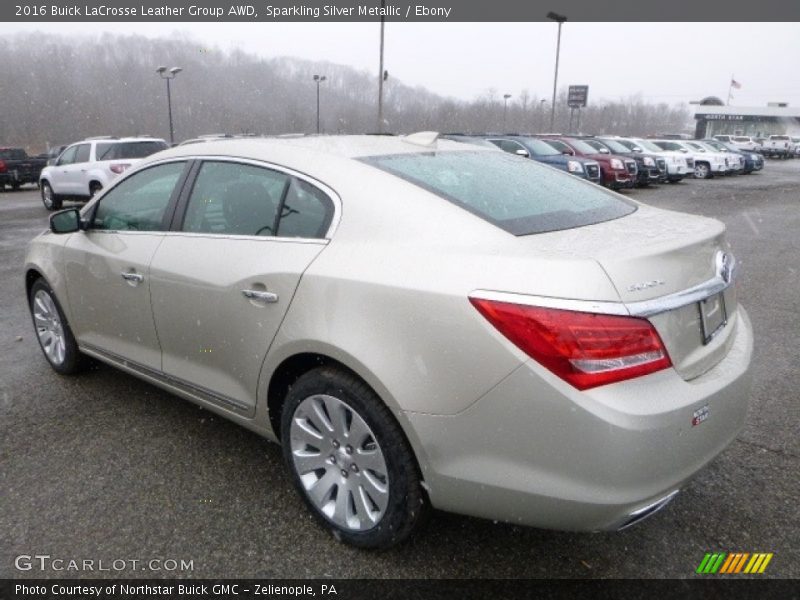 Sparkling Silver Metallic / Ebony 2016 Buick LaCrosse Leather Group AWD