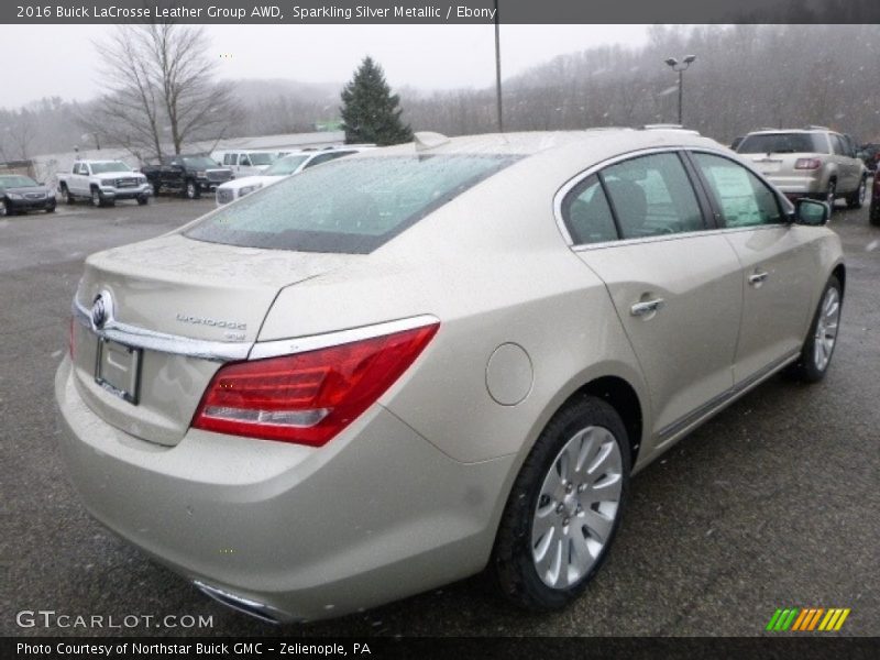 Sparkling Silver Metallic / Ebony 2016 Buick LaCrosse Leather Group AWD