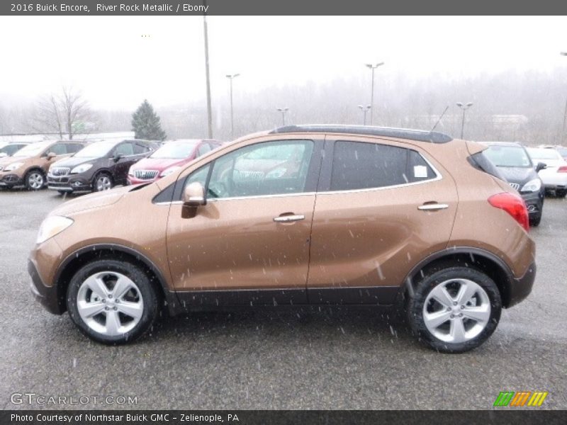 River Rock Metallic / Ebony 2016 Buick Encore