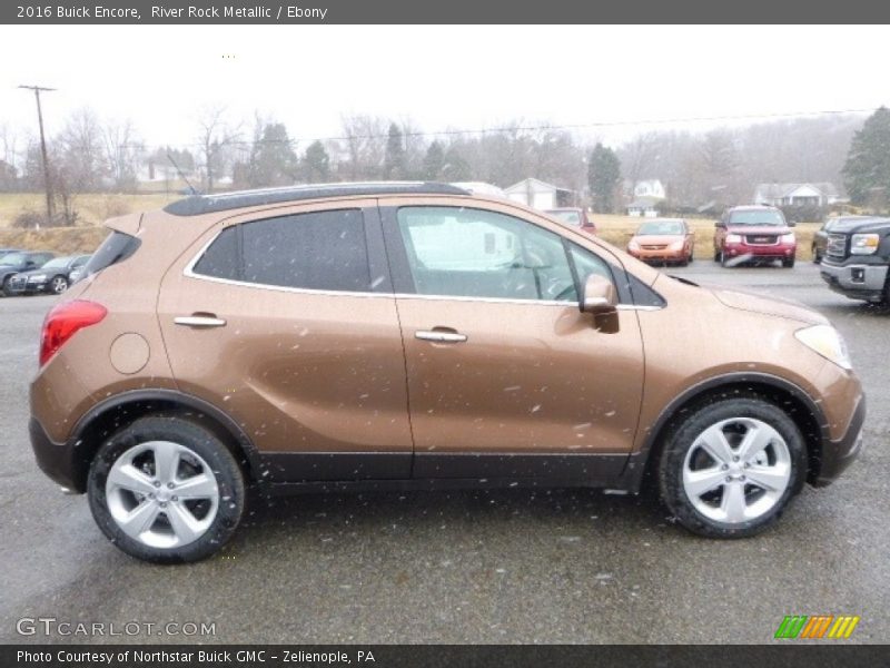 River Rock Metallic / Ebony 2016 Buick Encore