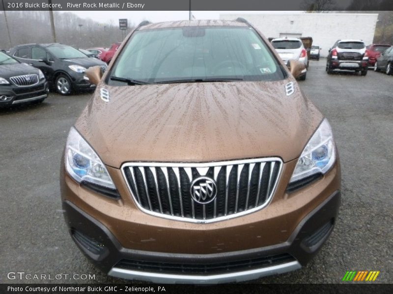 River Rock Metallic / Ebony 2016 Buick Encore