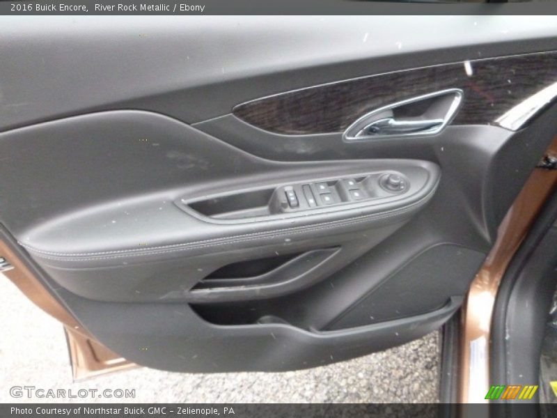 River Rock Metallic / Ebony 2016 Buick Encore