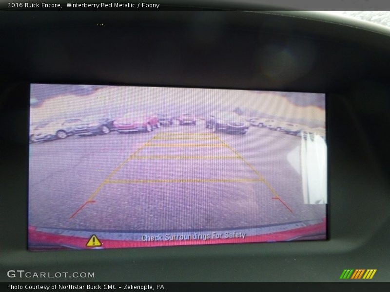 Winterberry Red Metallic / Ebony 2016 Buick Encore