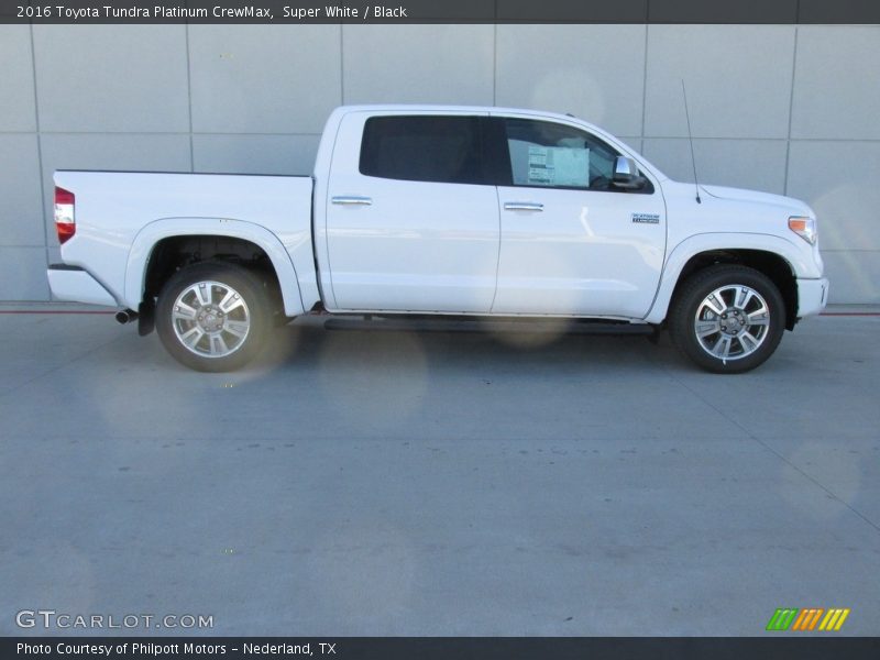  2016 Tundra Platinum CrewMax Super White