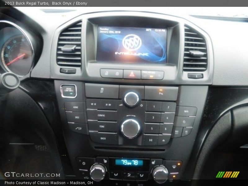 Black Onyx / Ebony 2013 Buick Regal Turbo