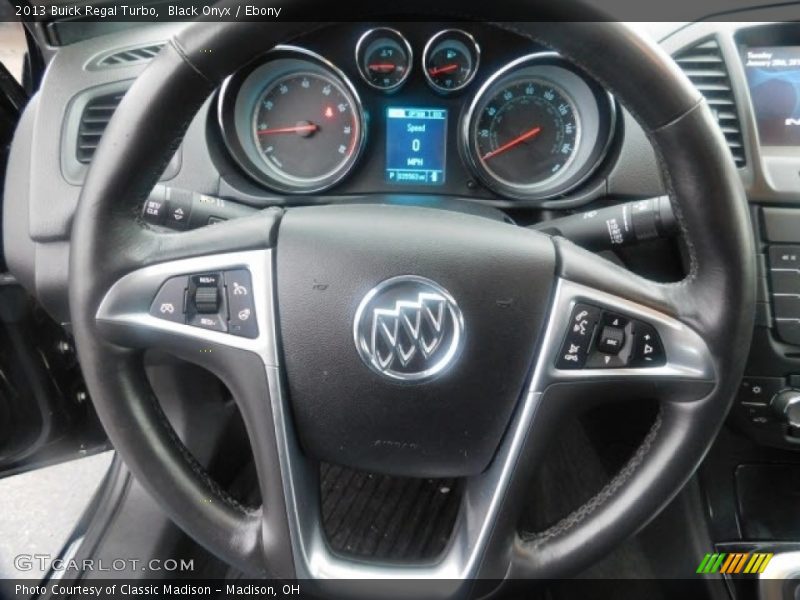 Black Onyx / Ebony 2013 Buick Regal Turbo