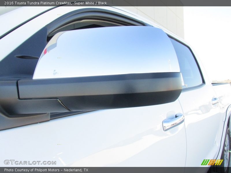 Super White / Black 2016 Toyota Tundra Platinum CrewMax