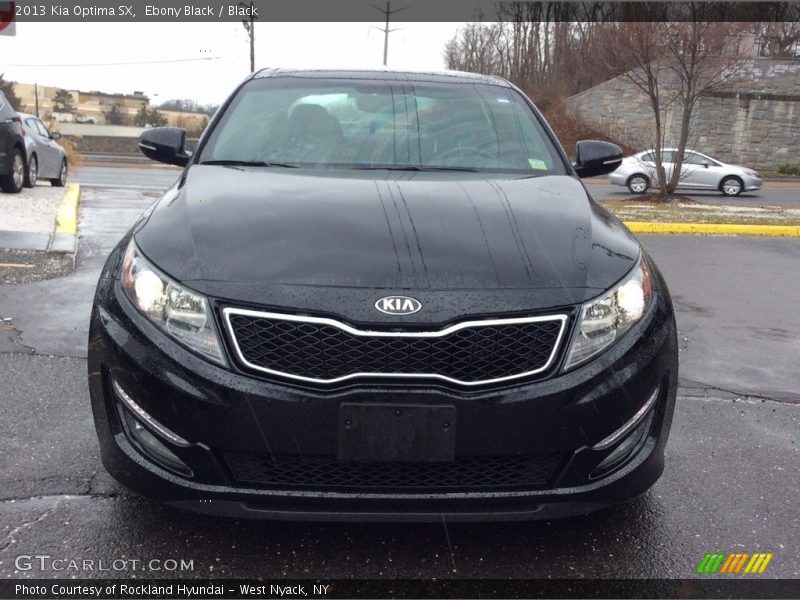 Ebony Black / Black 2013 Kia Optima SX