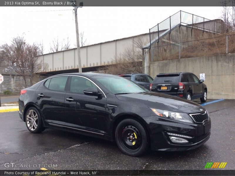 Ebony Black / Black 2013 Kia Optima SX