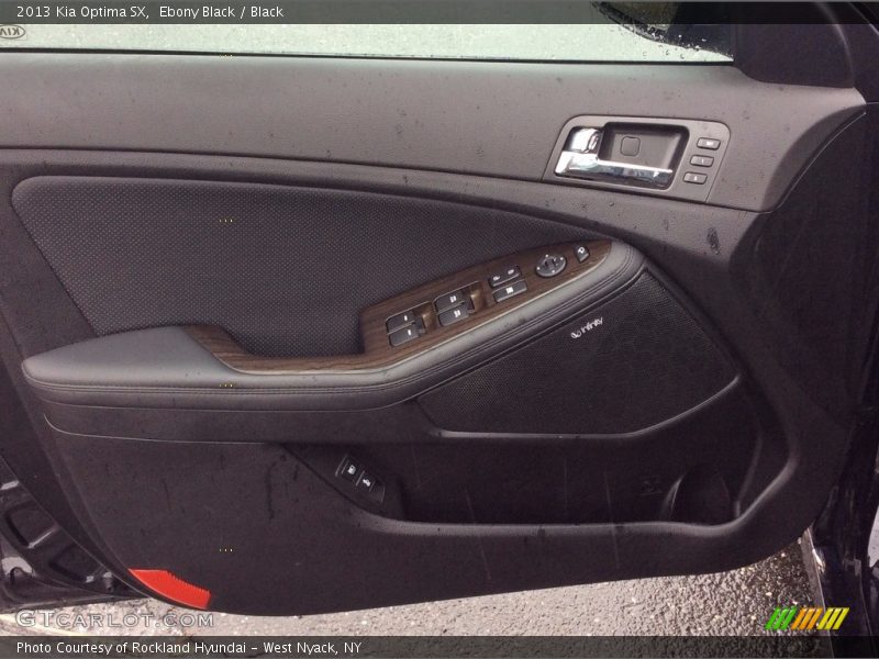 Ebony Black / Black 2013 Kia Optima SX