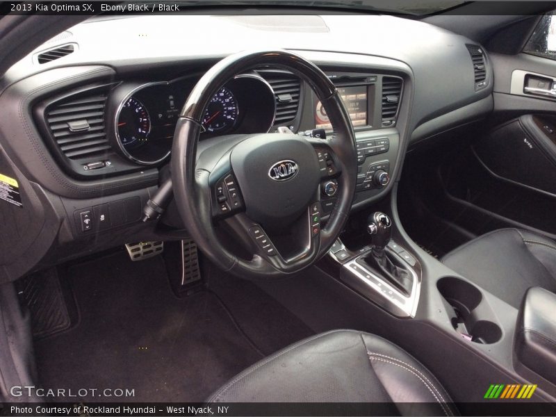 Ebony Black / Black 2013 Kia Optima SX