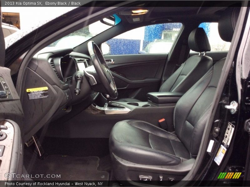 Ebony Black / Black 2013 Kia Optima SX