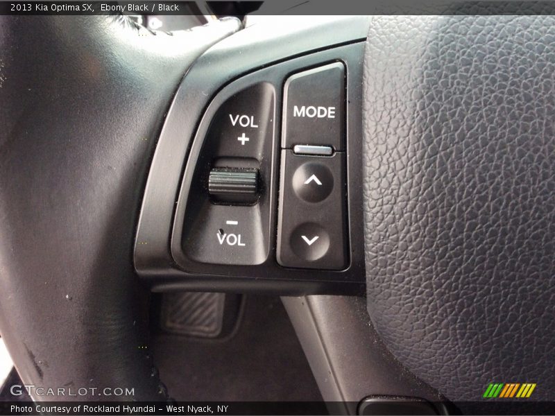 Ebony Black / Black 2013 Kia Optima SX