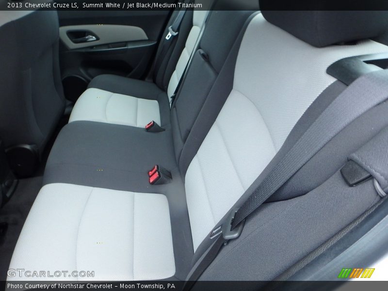 Summit White / Jet Black/Medium Titanium 2013 Chevrolet Cruze LS