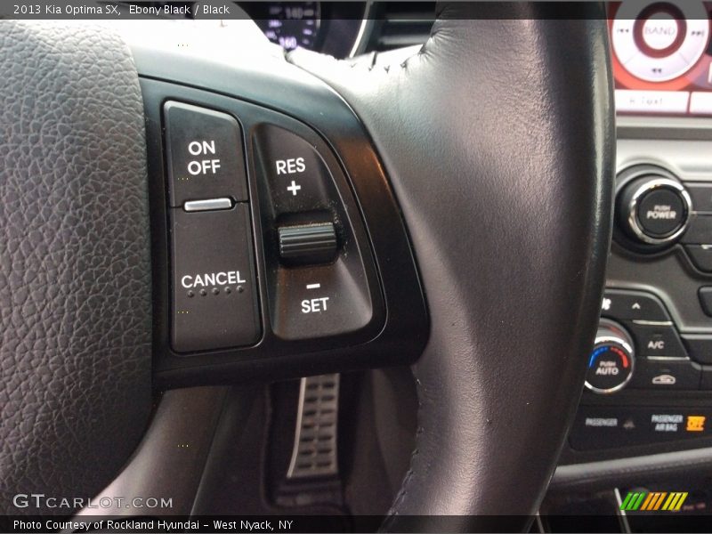 Ebony Black / Black 2013 Kia Optima SX