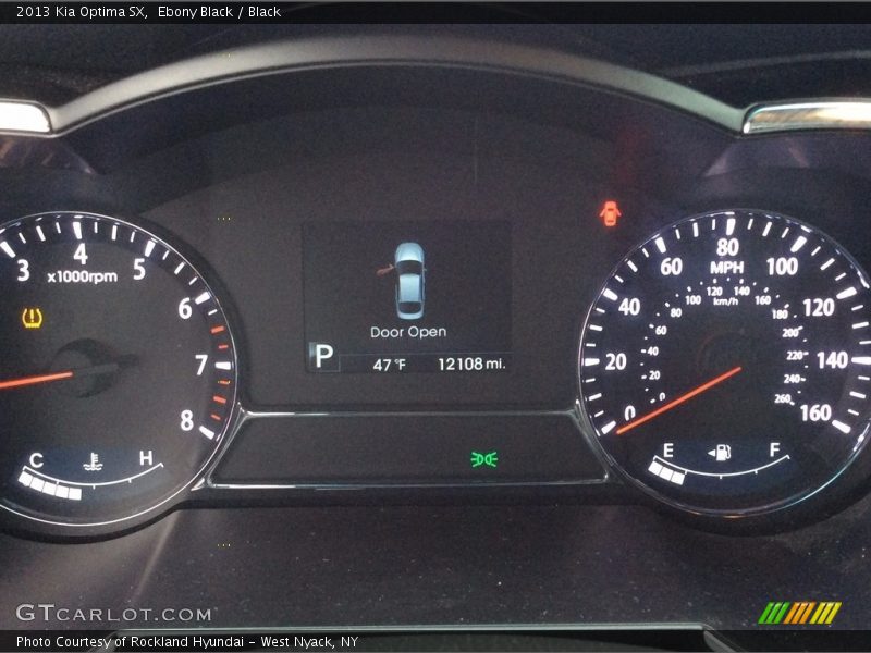 Ebony Black / Black 2013 Kia Optima SX