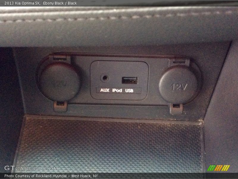 Ebony Black / Black 2013 Kia Optima SX