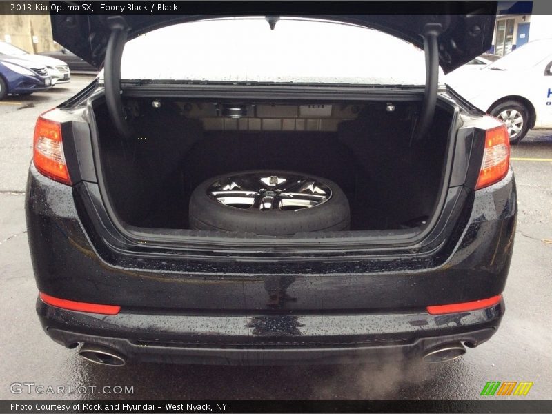 Ebony Black / Black 2013 Kia Optima SX