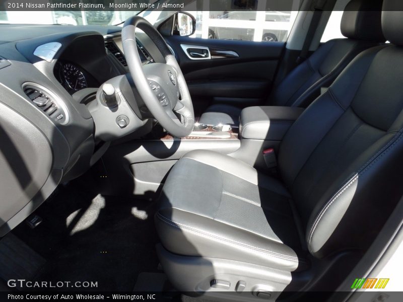 Moonlight White / Almond 2014 Nissan Pathfinder Platinum