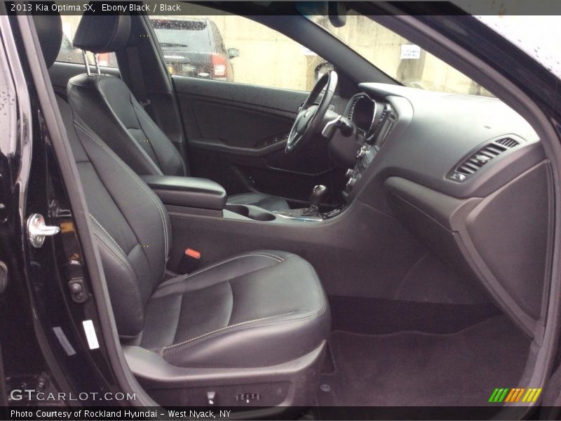Ebony Black / Black 2013 Kia Optima SX