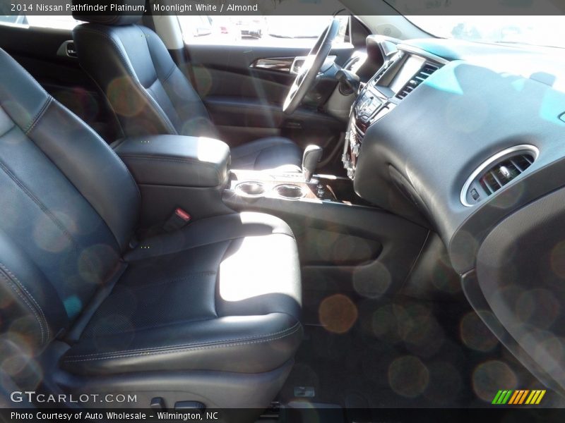Moonlight White / Almond 2014 Nissan Pathfinder Platinum