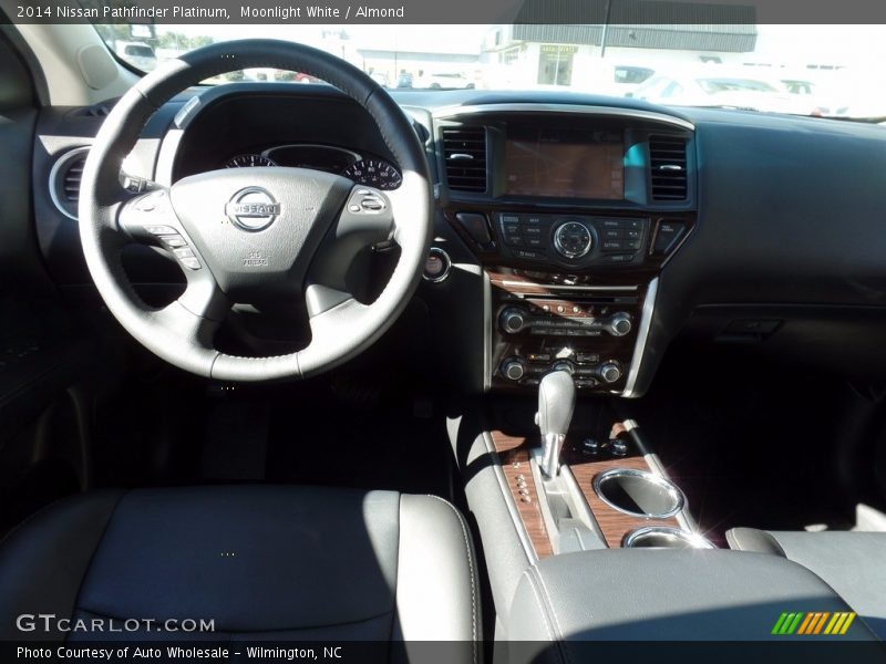 Moonlight White / Almond 2014 Nissan Pathfinder Platinum