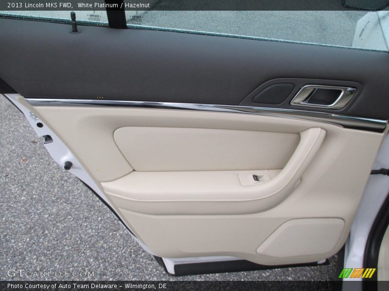 White Platinum / Hazelnut 2013 Lincoln MKS FWD