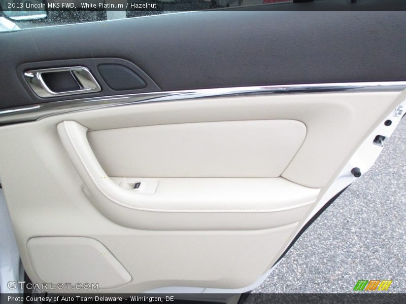 White Platinum / Hazelnut 2013 Lincoln MKS FWD