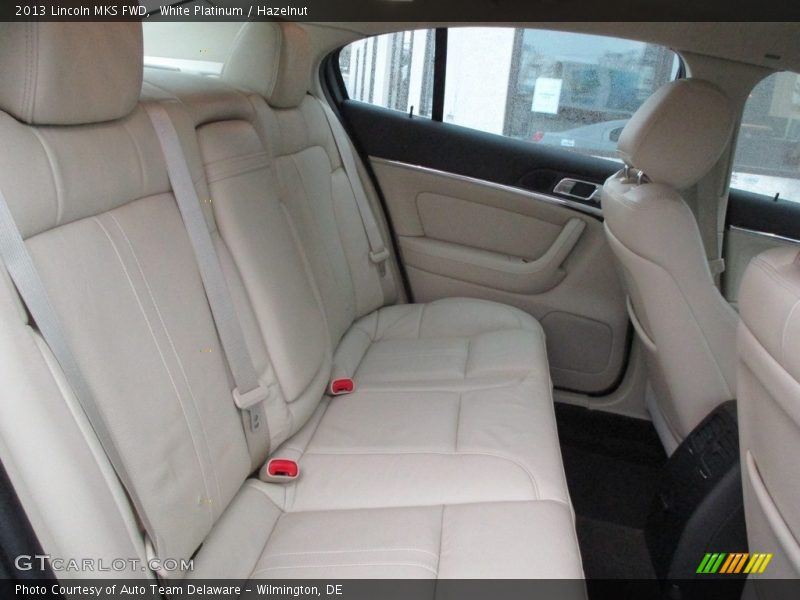 White Platinum / Hazelnut 2013 Lincoln MKS FWD