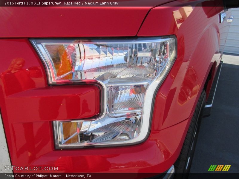 Race Red / Medium Earth Gray 2016 Ford F150 XLT SuperCrew
