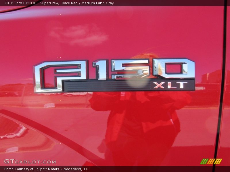Race Red / Medium Earth Gray 2016 Ford F150 XLT SuperCrew