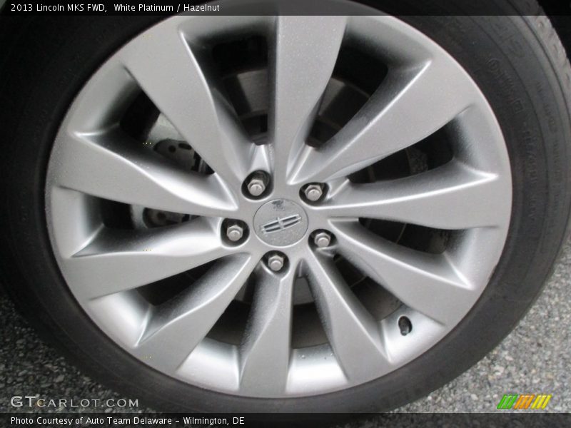 White Platinum / Hazelnut 2013 Lincoln MKS FWD