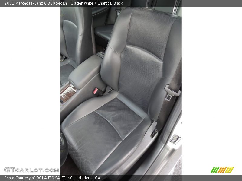 Glacier White / Charcoal Black 2001 Mercedes-Benz C 320 Sedan