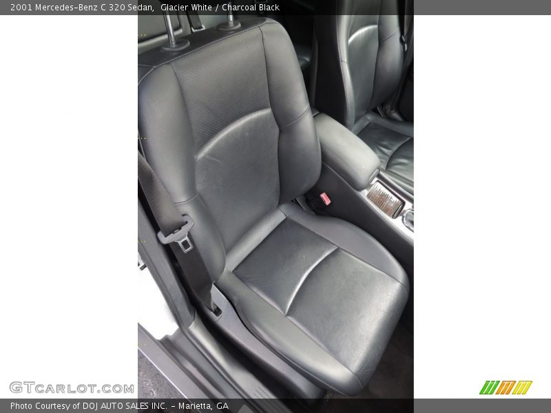 Glacier White / Charcoal Black 2001 Mercedes-Benz C 320 Sedan