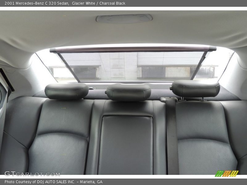 Glacier White / Charcoal Black 2001 Mercedes-Benz C 320 Sedan