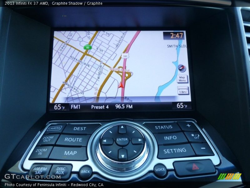 Graphite Shadow / Graphite 2013 Infiniti FX 37 AWD