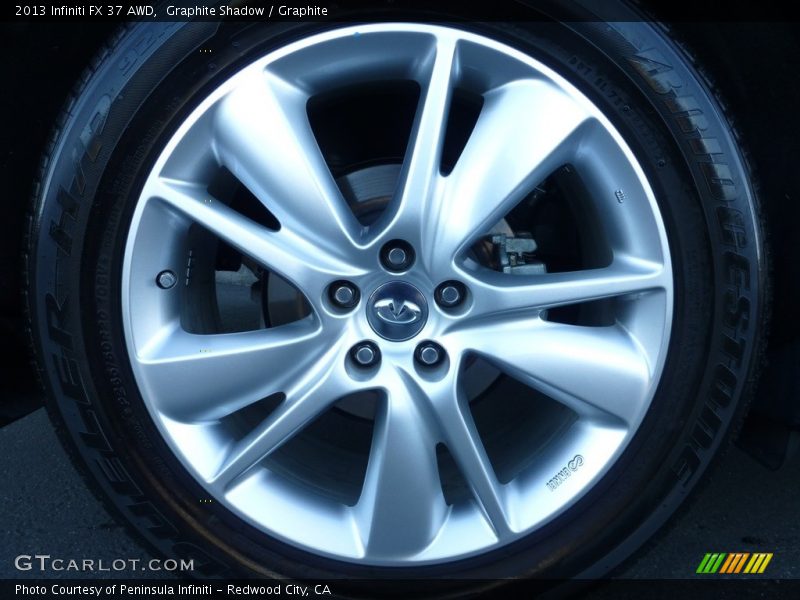 Graphite Shadow / Graphite 2013 Infiniti FX 37 AWD
