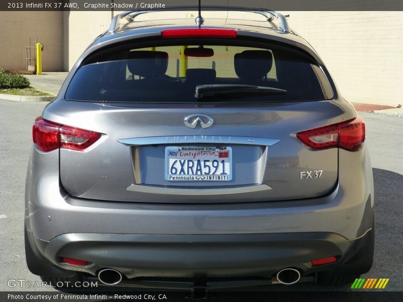 Graphite Shadow / Graphite 2013 Infiniti FX 37 AWD