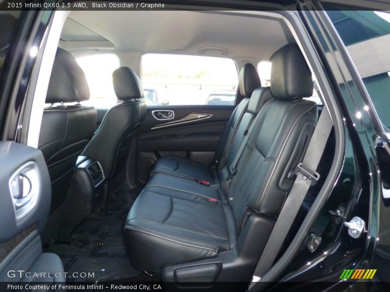Black Obsidian / Graphite 2015 Infiniti QX60 3.5 AWD