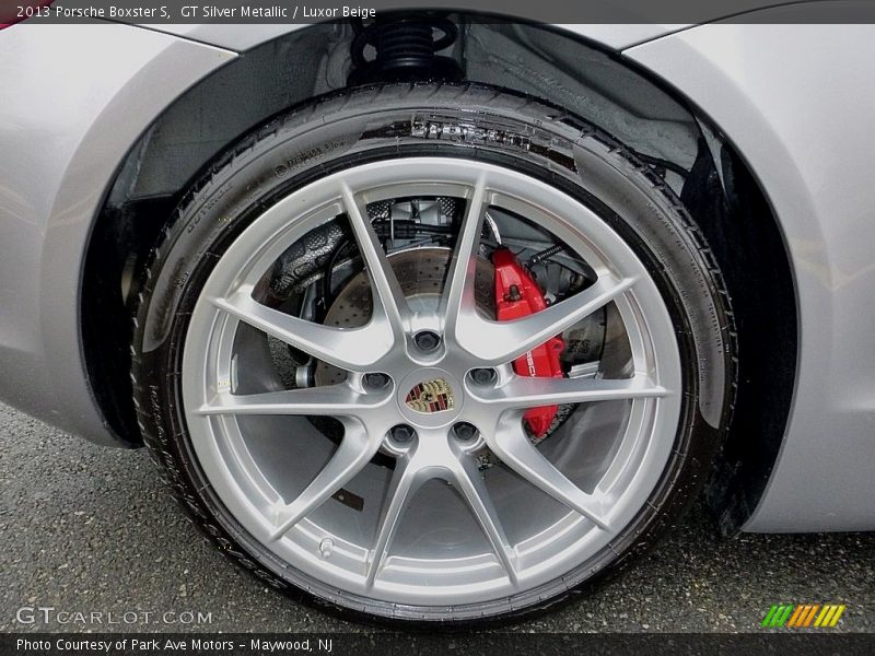 GT Silver Metallic / Luxor Beige 2013 Porsche Boxster S