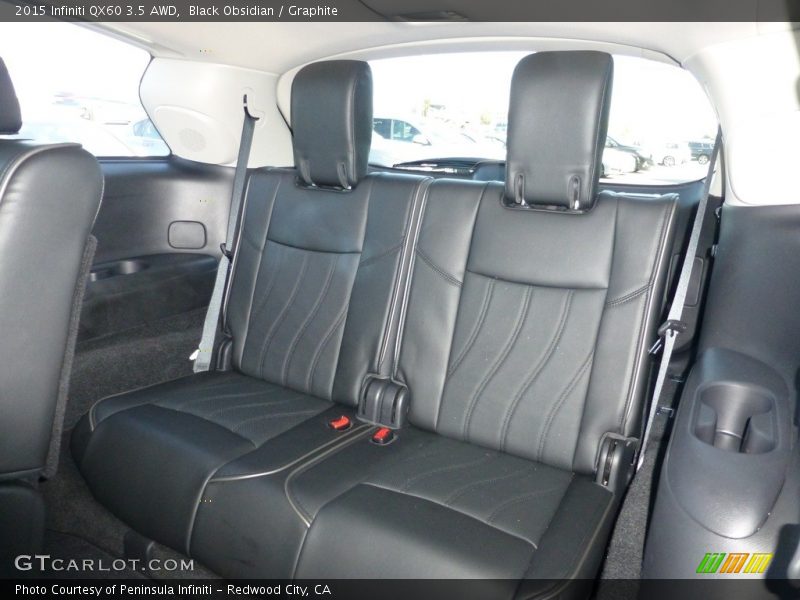 Black Obsidian / Graphite 2015 Infiniti QX60 3.5 AWD