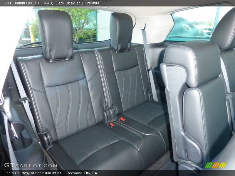 Black Obsidian / Graphite 2015 Infiniti QX60 3.5 AWD