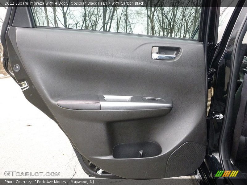Obsidian Black Pearl / WRX Carbon Black 2012 Subaru Impreza WRX 4 Door