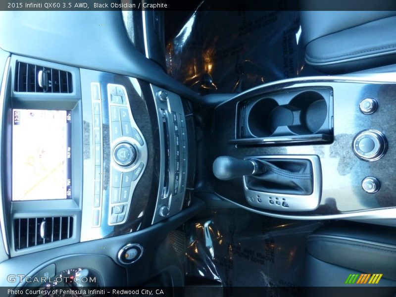 Black Obsidian / Graphite 2015 Infiniti QX60 3.5 AWD