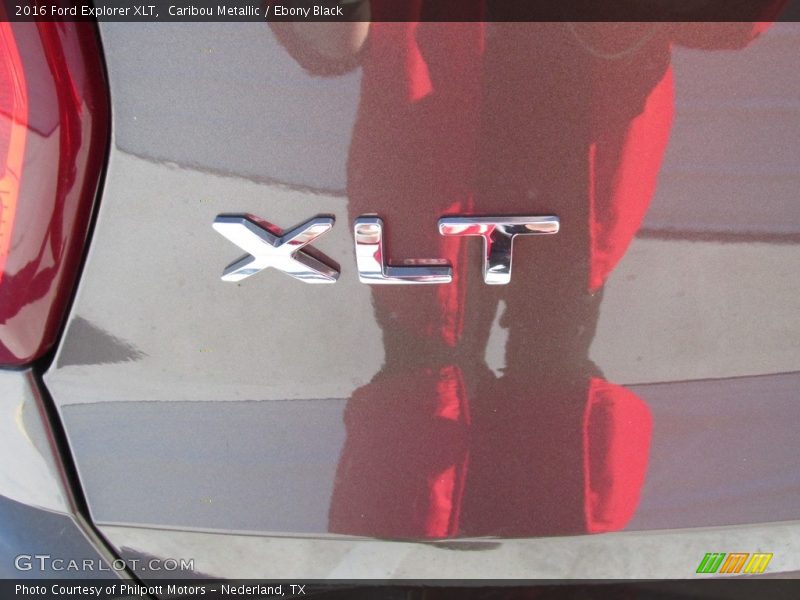 Caribou Metallic / Ebony Black 2016 Ford Explorer XLT
