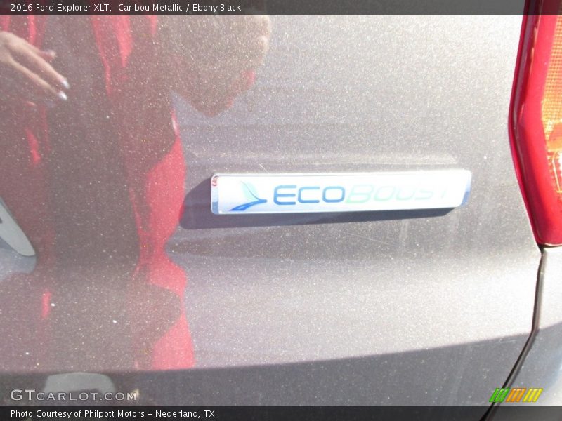 Caribou Metallic / Ebony Black 2016 Ford Explorer XLT