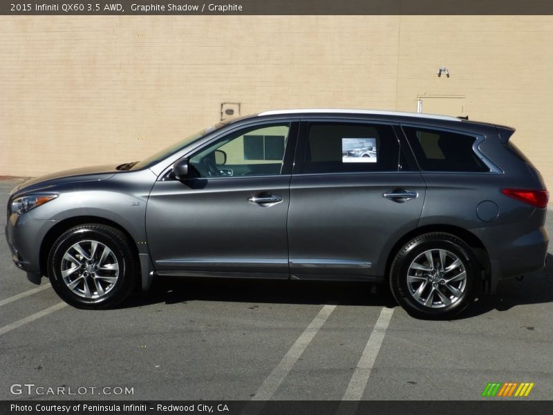 Graphite Shadow / Graphite 2015 Infiniti QX60 3.5 AWD