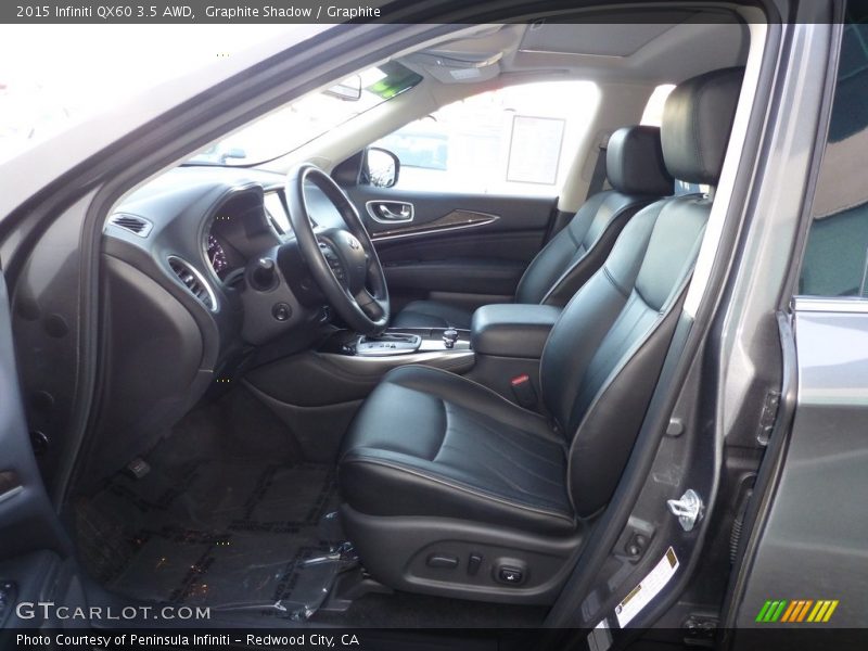 Graphite Shadow / Graphite 2015 Infiniti QX60 3.5 AWD